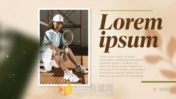 运动体育项目宣传幻灯片体育馆广告多用途视频相册-AE模板