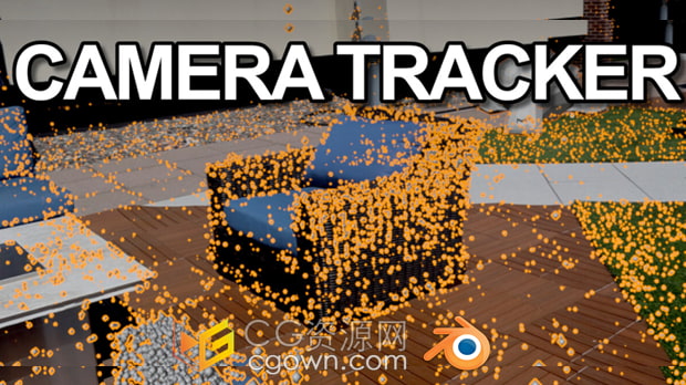 Blender插件Camera Tracker V3.0.0摄像机跟踪反求