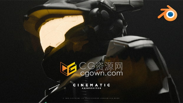 Blender插件Cinematic Compositor Addon v2.0后期特效合成器
