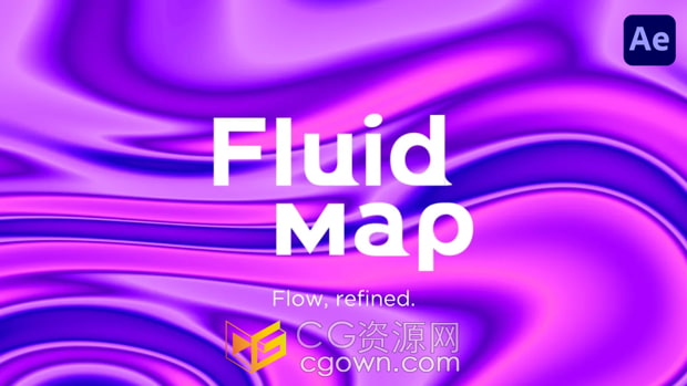 AE插件Fluid Map v1.0流体灰度图生成器+视频教程-CG资源网 AE插件Fluid Map v1.0流体灰度图生成器+视频教程