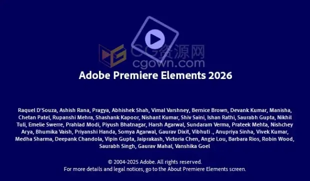 Adobe Premiere Elements 2026 v26.0.0.785多语言版本下载