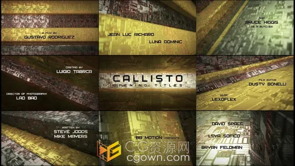 AE模板-开幕式标题电影片头创建好莱坞级专业电影开场-CG资源网 AE模板-开幕式标题电影片头创建好莱坞级专业电影开场