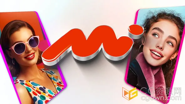 现代明亮3D标志动画视频片头PR模板下载-CG资源网 现代明亮3D标志动画视频片头PR模板下载