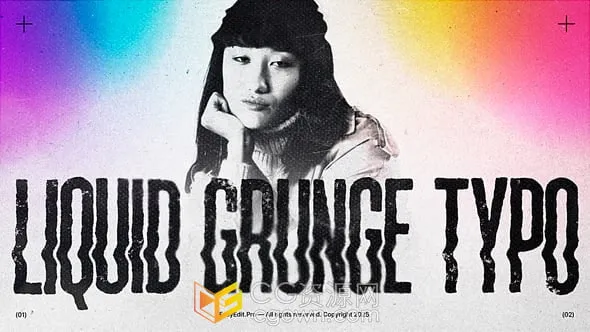 6个grungy纹理液体标题AE模板非常适合高能介绍和动态情节-CG资源网 6个grungy纹理液体标题AE模板非常适合高能介绍和动态情节