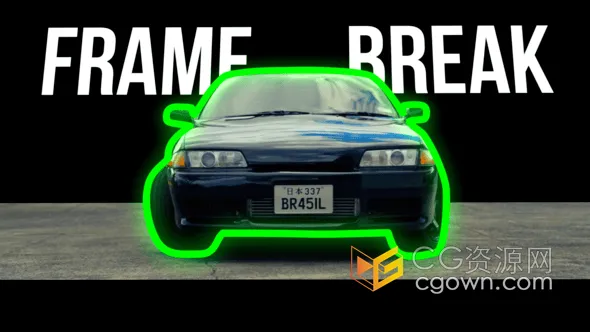 达芬奇插件-自动跟踪画面分层裸眼3D视觉效果特效Cinematic Border Pop-Out