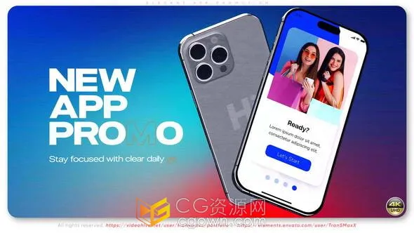 手机应用APP网站用户界面推广介绍视频动画AE模板-CG资源网 手机应用APP网站用户界面推广介绍视频动画AE模板