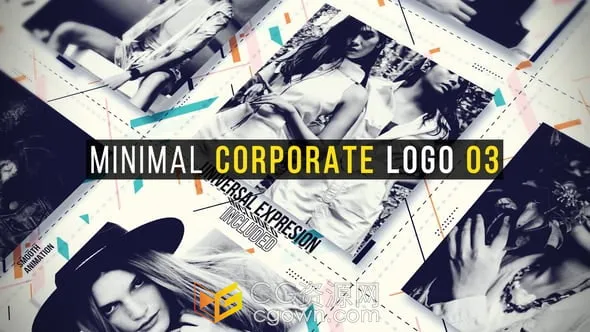 照片展示企业宣传视频片头PR模板Corporate Photo Logo-CG资源网 照片展示企业宣传视频片头PR模板Corporate Photo Logo