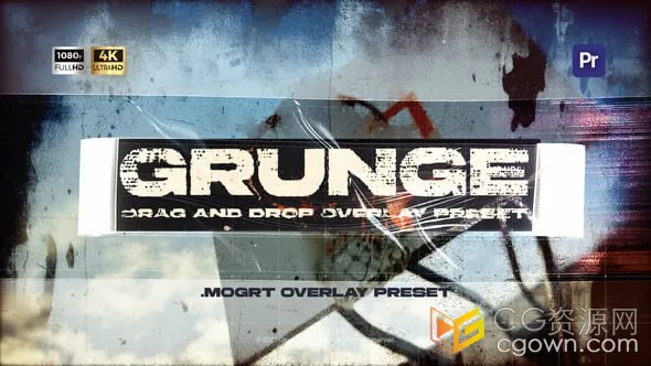 10种独特的邋遢脏脏风格grunge纹理覆盖叠加层-PR模板-CG资源网 10种独特的邋遢脏脏风格grunge纹理覆盖叠加层-PR模板