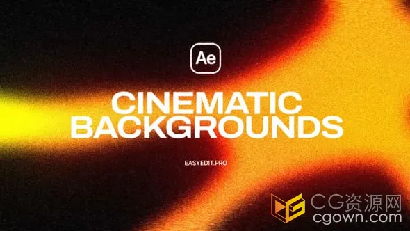 21种Grungy嘈杂的电影背景动画免费下载AE模板