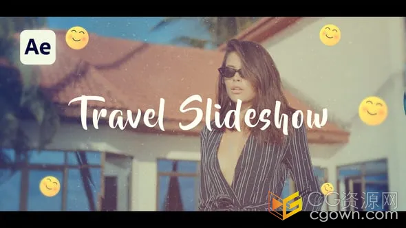 城市旅游品牌推广宣传开场视频片头-AE模板