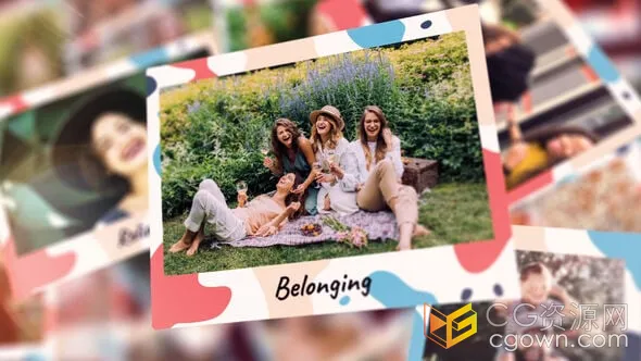 AE模板-适合各种主题的照片幻灯片美好回忆视频相册制作-CG资源网 AE模板-适合各种主题的照片幻灯片美好回忆视频相册制作