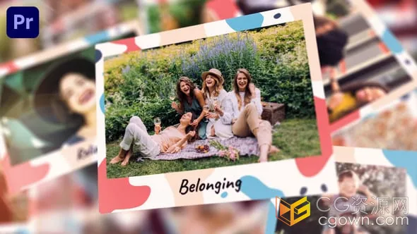 幸福快乐时刻美好回忆视频相册制作-PR模板-CG资源网 幸福快乐时刻美好回忆视频相册制作-PR模板