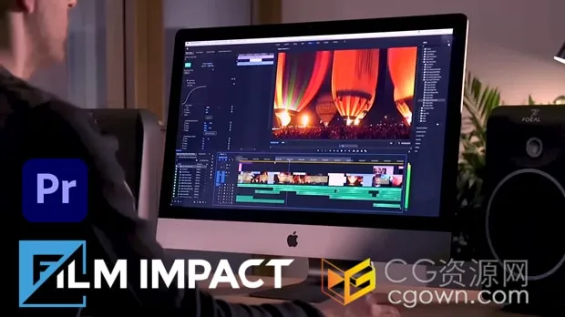 Mac版93种特效转场过渡效果PR插件FilmImpact Premium Video Effects 25.5