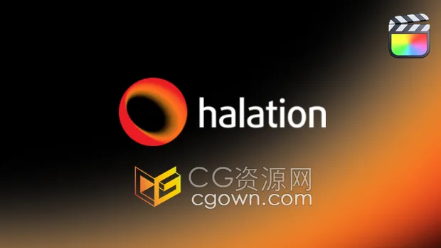 FCPX插件Halation v1.04模拟电影胶片晕影效果