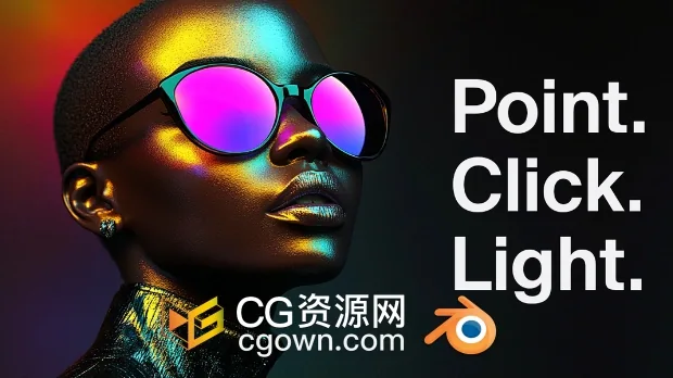 Blender 4.5插件Light Wrangler 3.2.6强大照明灯光系统