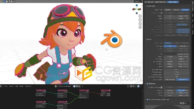 Blender插件PSOFT Pencil+ v4.1.5卡通材质渲染工具