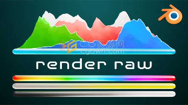 Blender 4.5插件Render Raw v1.2.16像素完美色彩校正