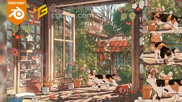 Blender插件Stylized Asset Suite Pro V4动漫绘画插画风格化渲染