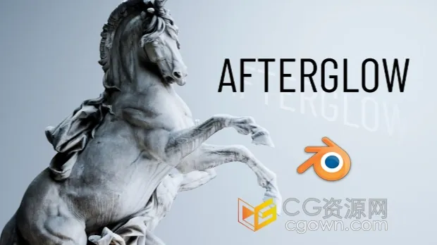 Blender插件Afterglow v2.2发光灯光照明资产预设