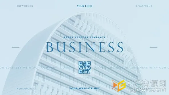 企业介绍产品推广商业活动商业宣传片-AE视频模板