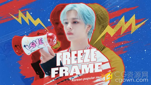 街头风格定格动画介绍人物宣传视频-AE模板-CG资源网 街头风格定格动画介绍人物宣传视频-AE模板