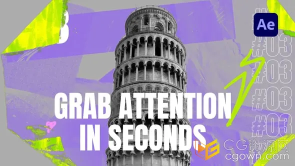 剪辑拼贴画创意宣传视频片头动画AE模板下载-CG资源网 剪辑拼贴画创意宣传视频片头动画AE模板下载