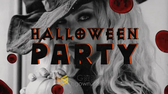 恐惧主题动态介绍文字标题动画视频-AE模板