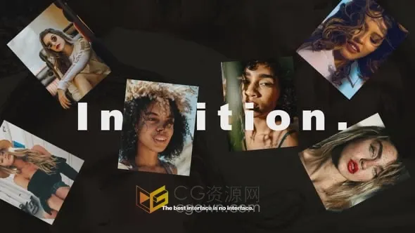 时尚照片幻灯片视频分辨率支持宽屏和竖屏-PR模板