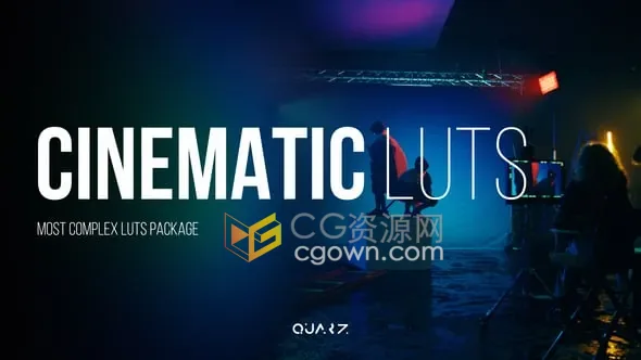 100组电影级视频或照片调色Cinematic LUTs预设