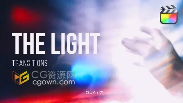 30组镜头光效闪烁视频转场过渡FCPX插件Light Transitions