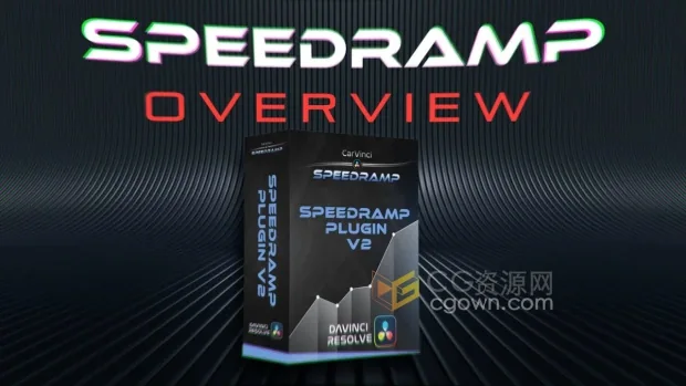 达芬奇视频变速插件CarVinci Speedramp Plugin V2 DaVinci Resolve+视频教程