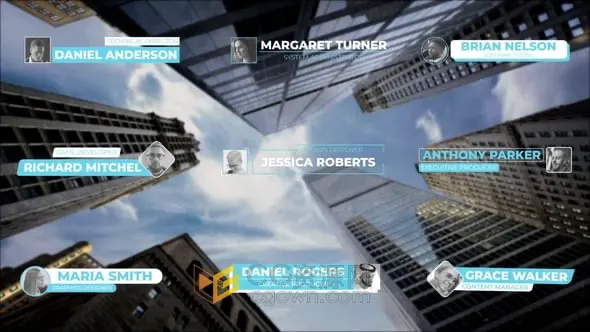 9組視頻邊緣帶頭像字幕條動畫效果-AE&PR模板