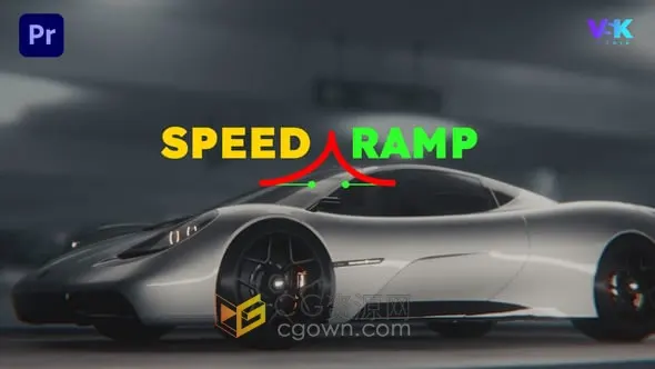 Premiere視頻變速運鏡動畫15種預設-PR模板