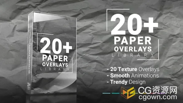 高品质的逼真纸张划痕和表面纹理集合适合海报专辑封面传单和视频叠加-达芬奇模板