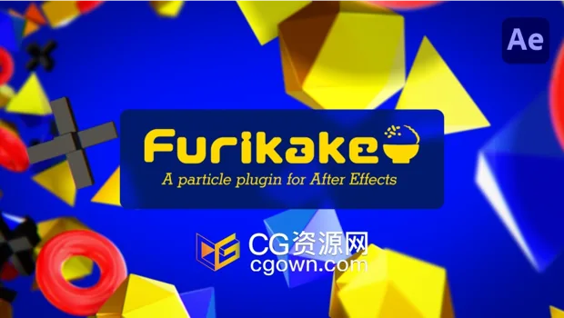 Mac版本AE插件Furikake 1.0.0轻量级高性能粒子特效生成