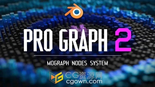 Blender插件Pro Graph Mograph Tools v2.0.0运动图形动画节点预设