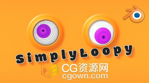 Blender插件Simply Loopy V1.2.0模型细分曲面网格简化工具