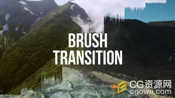 笔刷擦除转场视频过渡动画AE模板Brush Transition-CG资源网 笔刷擦除转场视频过渡动画AE模板Brush Transition