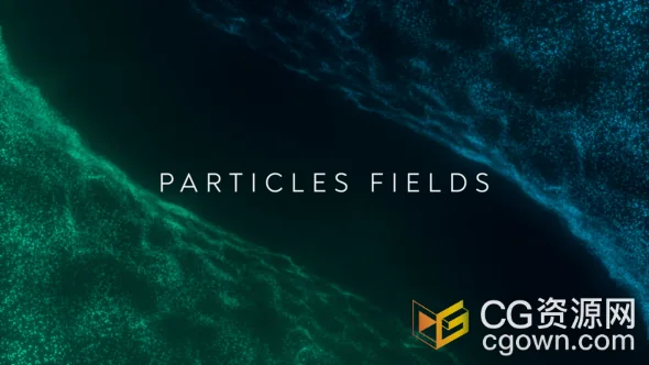20种粒子动画场景视频背景AE模板Particle Fields Backgrounds
