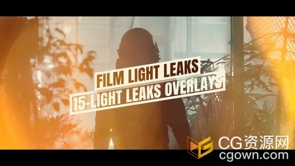 15种真实胶片漏光效果叠加创建怀旧梦幻的镜头美感-DR达芬奇模板