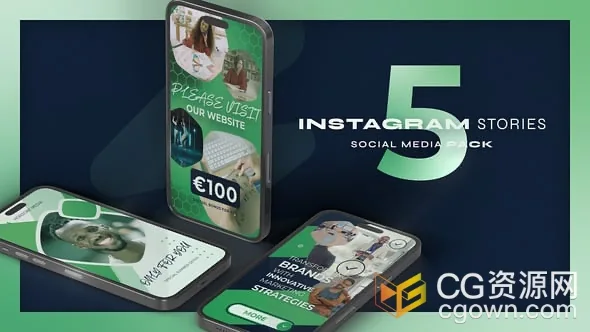 手机竖屏短视频宣传介绍动画AE模板下载-CG资源网 手机竖屏短视频宣传介绍动画AE模板下载