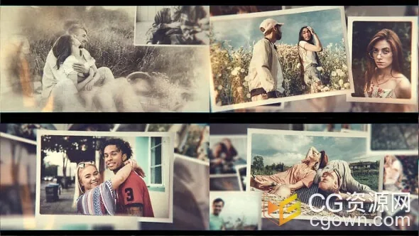 4K分辨率回忆照片幻灯片视频相册动画AE模板-CG资源网 4K分辨率回忆照片幻灯片视频相册动画AE模板