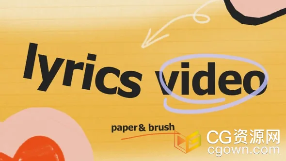 FCPX插件-65组动态文字歌曲歌词文本动画模板