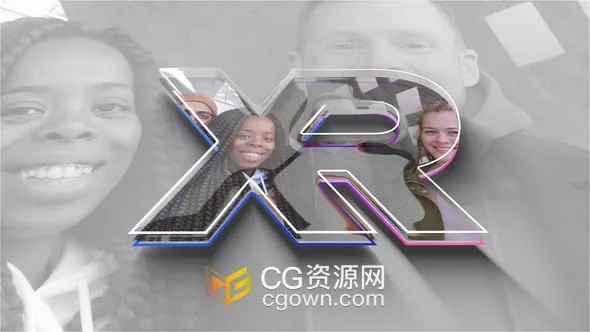 AE模板4K分辨率企业宣传视频LOGO动画演绎片头+背景音乐