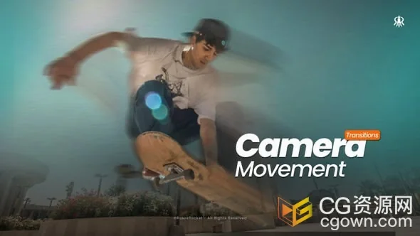 摄像机运动动画效果视频转场特效AE模板