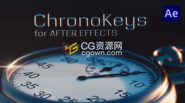 AE脚本ChronoKeys v1.0管理动画时间轴与关键帧工具+视频教程