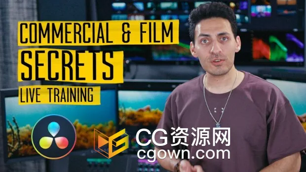 达芬奇商业与电影调色秘诀视频教程 Commercial & Film Look Secrets