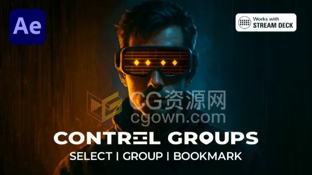 AE脚本Control Groups V1.5.0图层与时间线全局键盘控制工具-CG资源网 AE脚本Control Groups V1.5.0图层与时间线全局键盘控制工具