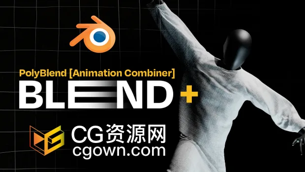 Polyblend – Easy Animation Blender V1.1动作融合动画插件
