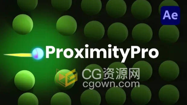 AE脚本 ProximityPro v1.0邻近度动画工具+视频教程